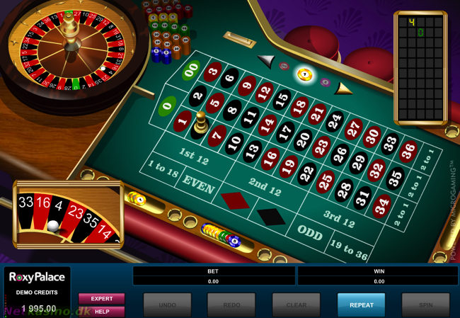 american roulette microgaming